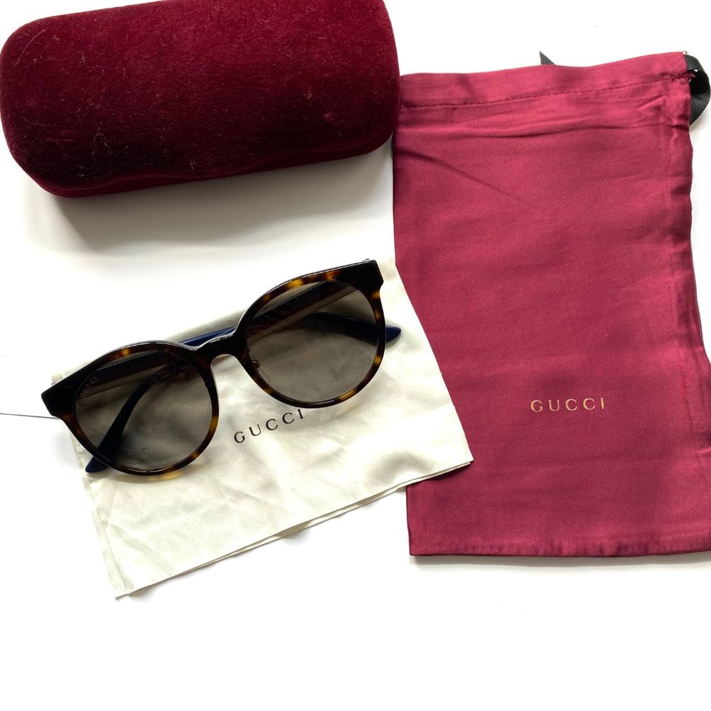 Authentic Gucci Sylvie Round Sunglasses